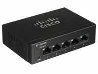 Cisco SF110D-05 (5 Ports), Netzwerk Switch, Schwarz