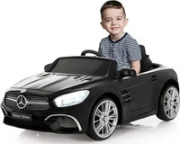 Jamara 460439, Jamara Ride-on Mercedes-Benz SL 400 schwarz 12V (460439)