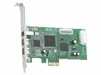 Dawicontrol DC-FW800 FireWire PCIe Hostadapter, Kontrollerkarte