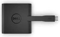 Dell 470-ABRY, Dell USB-C zu (USB-A, 4 Ports) (470-ABRY) Schwarz