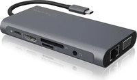 Icy Box IB-DK4040-CPD, Icy Box IB-DK4040-CPD - USB Type-C mini Dock PD (USB-C, 10