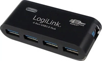 LogiLink UA0170, LogiLink UA0170 (USB-A, 4 Ports) (UA0170) Schwarz