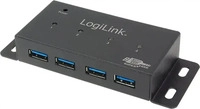 LogiLink UA0149, LogiLink USB 3.0-Hub UA0149 (USB-A, 4 Ports) (UA0149) Schwarz