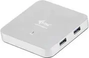 i-tec U3HUBMETAL4, i-tec U3HUBMETAL4 (USB-A, 4 Ports) (U3HUBMETAL4) Silber