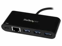 StarTech 3PT USB 3.0 C HUB + GBE PD 2.0 (USB C), Dockingstation + USB Hub,...