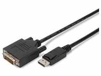 Digitus DisplayPort — DVI (3 m, DisplayPort, DVI), Video Kabel