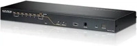 Aten KH2508A-AX-G, Aten KH2508A: 8 Port 2 Konsol Cat-KVM (KH2508A-AX-G) Schwarz