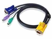 Aten 2L-5203P, Aten 2L-5203P PS/2 Kabelsatz zu KVM-Switch, 3m