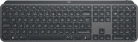 Logitech 920-009415, Logitech MX Keys (Eng. Int., Kabellos) (920-009415) Grau