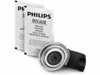 Philips CA6522/01, Philips Pflegeset (1 Stk.) Schwarz/Silber, 100 Tage kostenloses