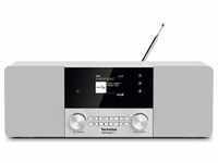 TechniSat DigitRadio 4 C (DAB+, FM, Bluetooth), Radio, Weiss