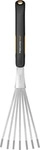 Fiskars 1027044, Fiskars 1027044 Rechen Handrechen, Stahl (1027044) Schwarz