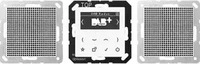 JUNG DABA2WW, JUNG Smart Radio DAB+ DABA2WW (DAB+, FM, WLAN) (DABA2WW) Weiss