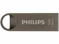 Philips FM32FD165B/00, Philips Moon (32 GB, USB A, USB 3.1) Grau