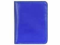 Mywalit, Damen, Portemonnaie, Medium Wallet Geldbörse Leder 11 cm, Blau