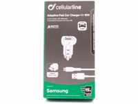 Cellularline CBRSMKIT15WTYCW, Cellularline Car Charger Weiss
