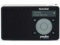 TechniSat 0036/4997, TechniSat DigitRadio 1 youFM Edition (DAB+) Schwarz