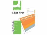 Q-Connect, Kopierpapier, Inkjet Papier, spezialbeschichtet (100 g/m2, A4)