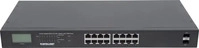 Intellinet 561259, Intellinet 16-Port Gigabit Ethernet PoE+ Switch mit 2 SFP-Ports