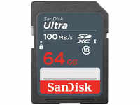 SanDisk SDSDUNR-064G-GN3IN, SanDisk Ultra (SDXC, 64 GB, U1, UHS-I) Grau