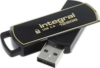 Integral INFD128GB360SEC3.0, Integral Secure 360 Encrypted USB 3.0 USB-Stick USB