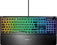 SteelSeries 64797, SteelSeries Apex 3 (DE, Kabelgebunden) (64797) Schwarz