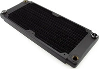 XSPC TX240 Crossflow Ultrathin Radiator (120 mm) (5060596650602) Schwarz