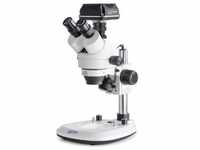 Kern OZL 464T241 Stereomikroskop Trinokular 45 x Auflicht, Durchlicht