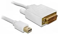 Delock 82918, Delock Mini DisplayPort - DVI (2 m) (82918) Weiss