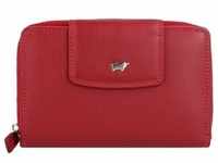 Braun Büffel, Damen, Portemonnaie, Geldbörse Golf Secure 90056, Rot