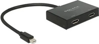 Delock 87695, Delock Mini-DisplayPort zu (DP, 10 cm) (87695) Schwarz
