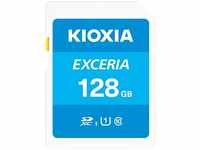 Kioxia LNEX1L128GG4, Kioxia Exceria (SDXC, 128 GB, U1, UHS-I) Blau