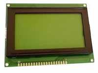 Display LCD-Display Schwarz Gelb-Grün 128 x 64 Pixel (B x H x T) 93,