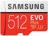 Samsung MB-MC512HA/EU, Samsung Evo+ (microSDXC, 512 GB, U3, UHS-I)...