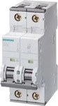 Siemens 5SY4201-7, Siemens Circuit breaker 400V 10kA 2P 1A (5SY4201-7) Grau
