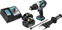Makita DHP 458, Makita DHP 458 (Schlagbohrschrauber) (DHP 458) Schwarz/Blau
