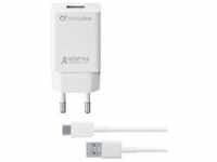 Cellularline ACHSMKIT15WTYCW, Cellularline Charger Kit (15 W, Adaptive Fast...