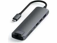 Satechi USB-C Slim Multi-port (USB C) (12647112) Grau