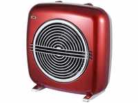 Exquisit 5050053, Exquisit e retro fan heater HL82084 (red / gray), 100 Tage