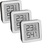 TFA Dostmann 95.2019.54, TFA Dostmann TFA Thermo-Hygrometer SET (95.2019.54) Silber