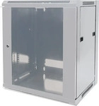 Intellinet 711890, Intellinet 19" Wandverteiler (12 HE, 19 Zoll Rack) (711890) Grau