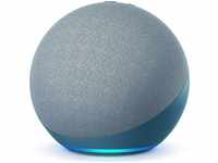 Amazon B085HK4KL5, Amazon Echo (4th Generation) (Amazon Alexa) Blau/Grau, 100 Tage