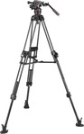 Manfrotto MANMVK608TWINFC, Manfrotto 608 & CF Fast Twin MS (Carbon, Metall)