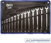 BGS 1228, BGS Maul-Ringschl&uuml;ssel-Satz (10 mm, 11 mm, 12 mm, 13 mm, 14 mm, 15 mm, 16
