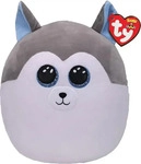 Ty TY39193, Ty Squish a Boo Slush Husky 31cm (31 cm) (TY39193)