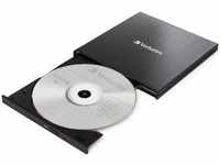 Verbatim 43886, Verbatim Simline CD / DVD ReWriter USB-C (DVD Brenner) Schwarz