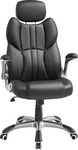 Songmics OBG65BK, Songmics B&uuml;rostuhl Gaming Verstellbar Kopfst&uuml;tze Armlehnen
