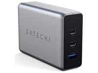Satechi Travel GaN (100 W, Power Delivery), USB Ladegerät, Grau