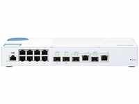 QNAP QSW-M408-2C (12 Ports) (13657350) Weiss