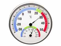 Technoline WA 3050 - rundes Thermo-HygroMeter mit Comfort-Bereich, Thermometer +